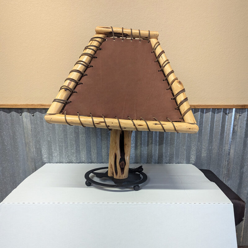 Juniper Lamp With Texas Metal Base
