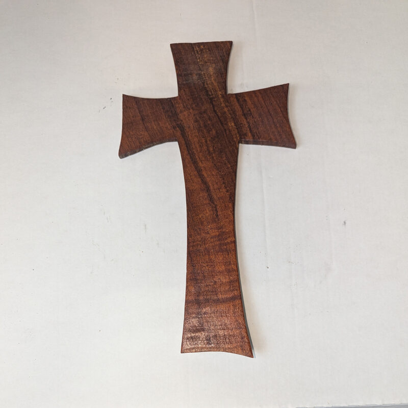 Flat Mesquite Cross 8" x 14.5"